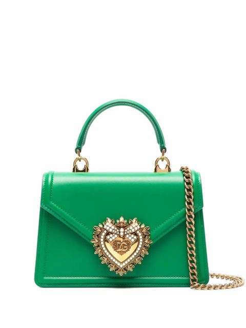 Dolce & Gabbana small Devotion tote bag - Green - zdjęcie produktu nr 1