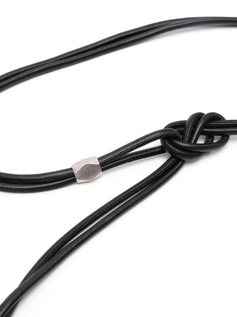 ISABEL MARANT Silvia leather belt - Black - zdjęcie produktu nr 2