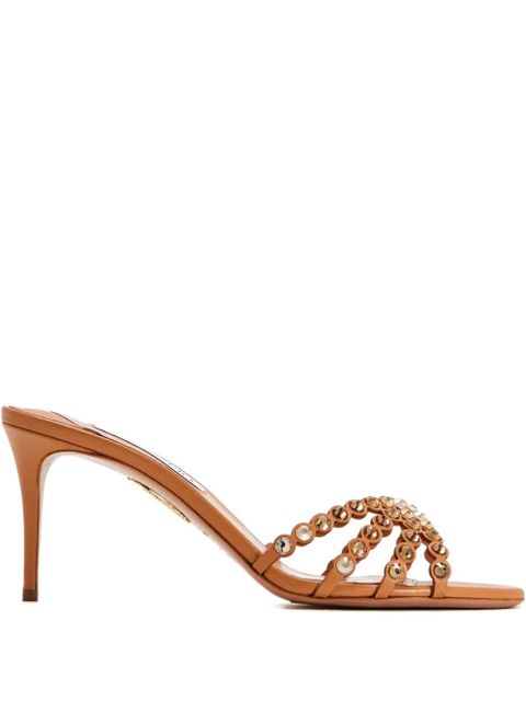 Aquazzura 75mm Tequilla sandals - Brown - zdjęcie produktu nr 1