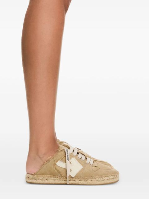 Off-White Arrow lace-up mule espadrilles - Neutrals - zdjęcie produktu nr 1