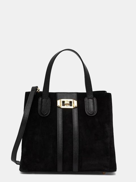 Answear.LAB aktówka damska zamszowa - zdjęcie produktu nr 2