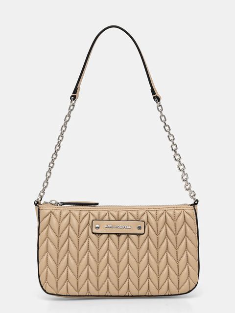 Karl Lagerfeld torebka K/WEAVE kolor beżowy B1W32031 - zdjęcie produktu nr 1