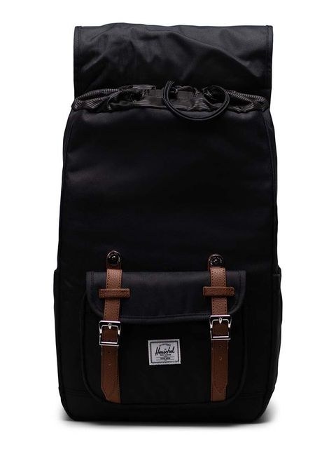 Herschel plecak Little America™ Mid kolor czarny duży wzorzysty - zdjęcie produktu nr 2
