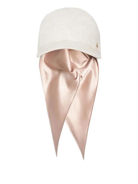 Manière De Voir Arianne draping-scarf cap - Neutrals - zdjęcie produktu nr 1