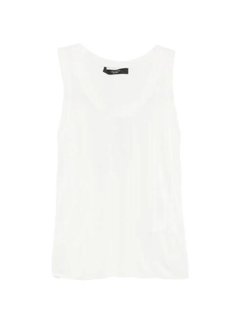 Weekend Max Mara ribbed tank top - White - zdjęcie produktu nr 1