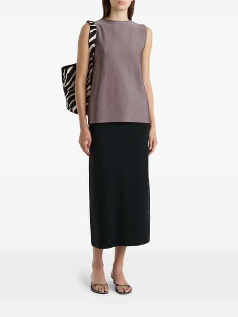 KHAITE Tora top - Purple - zdjęcie produktu nr 2