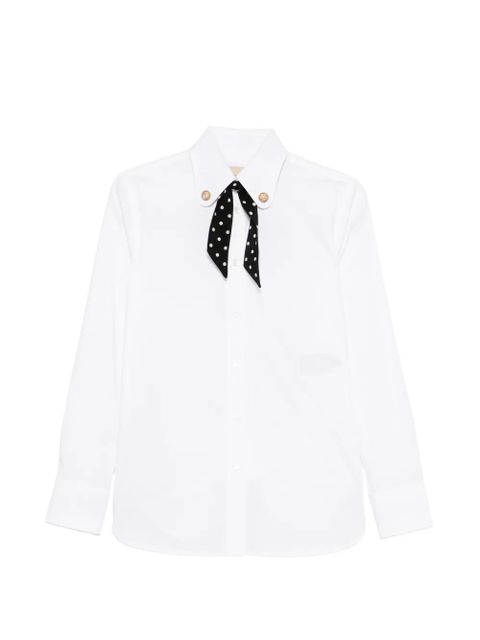Valentino Garavani cotton poplin shirt - White