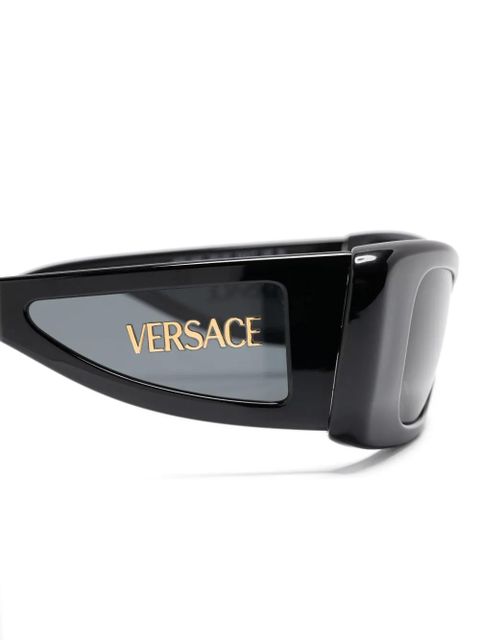 Versace Eyewear Classic Top sunglasses - Black
