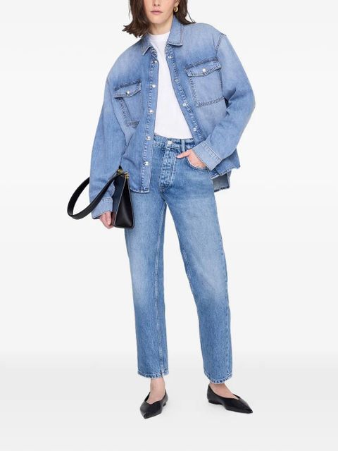 ANINE BING Paxton button-up shirt - Blue - zdjęcie produktu nr 2