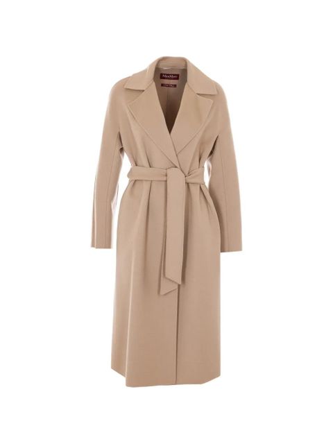 Max Mara belted notched-lapel coat - Neutrals - zdjęcie produktu nr 1