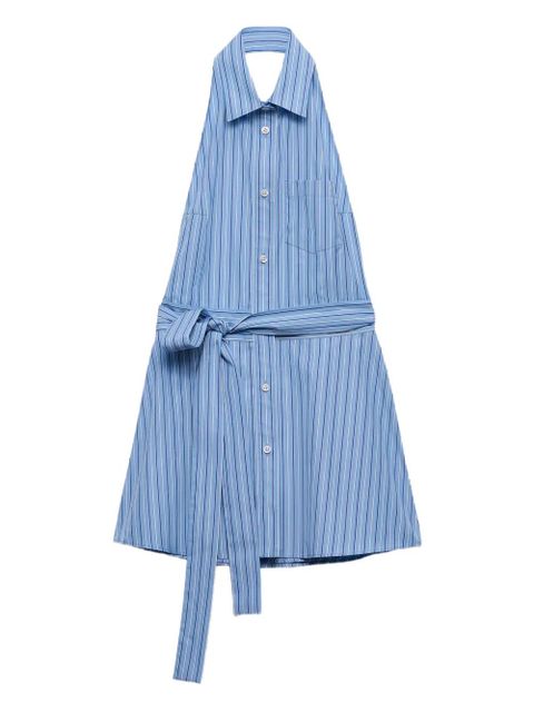 Prada sleeveless striped shirt - Blue - zdjęcie produktu nr 1