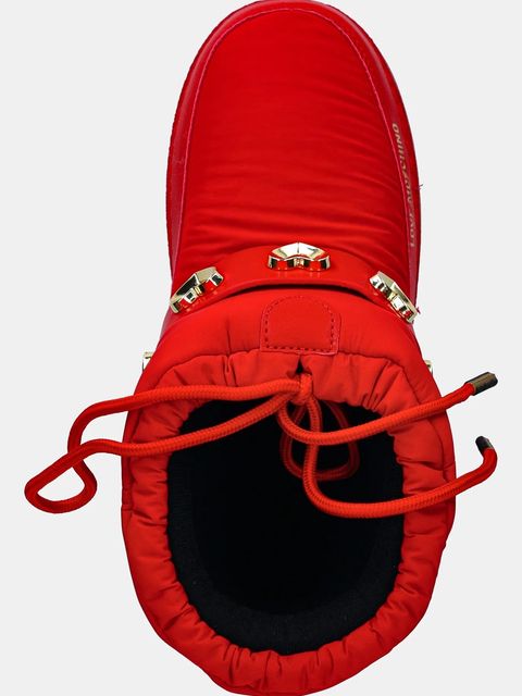 Love Moschino śniegowce kolor czerwony JA24182G1NISD50A