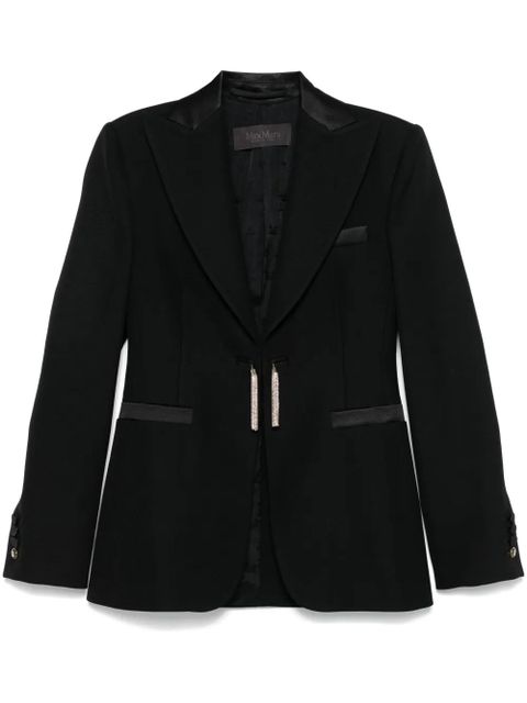 Max Mara tassel-detail blazer - Black - zdjęcie produktu nr 1