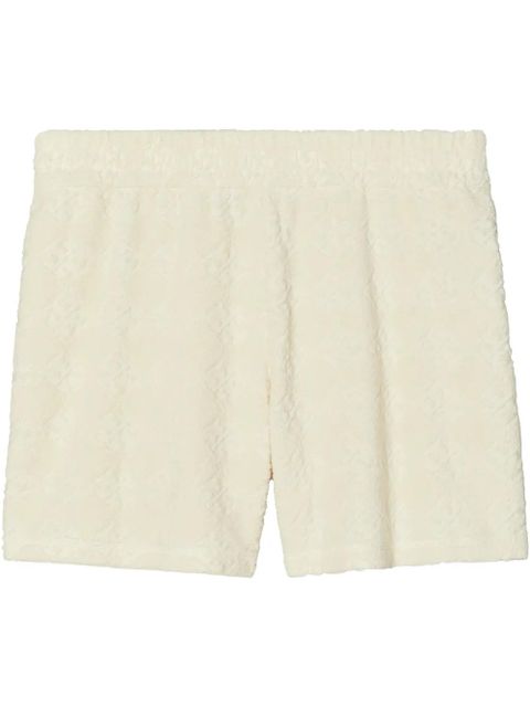 Tory Burch logo-jacquard shorts - Neutrals - zdjęcie produktu nr 1