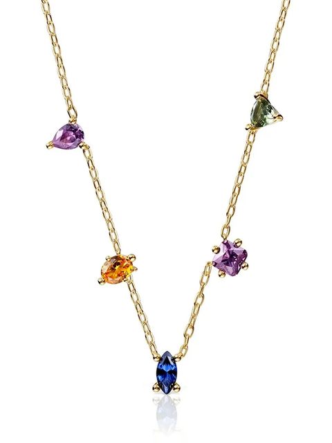 Tous naszyjnik ze srebra pokrytego złotem Color Lab 1004249200 - zdjęcie produktu nr 1