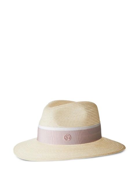 Maison Michel Henrietta fedora hat - Neutrals - zdjęcie produktu nr 1