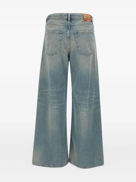 Diesel wide-leg jeans - BLUE AND GREEN - zdjęcie produktu nr 2