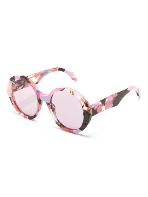 Gucci Eyewear GG1628S round-frame sunglasses - Pink - zdjęcie produktu nr 2