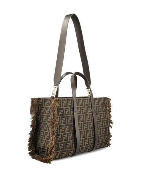 FENDI Summer FF-pattern tote bag - Brown