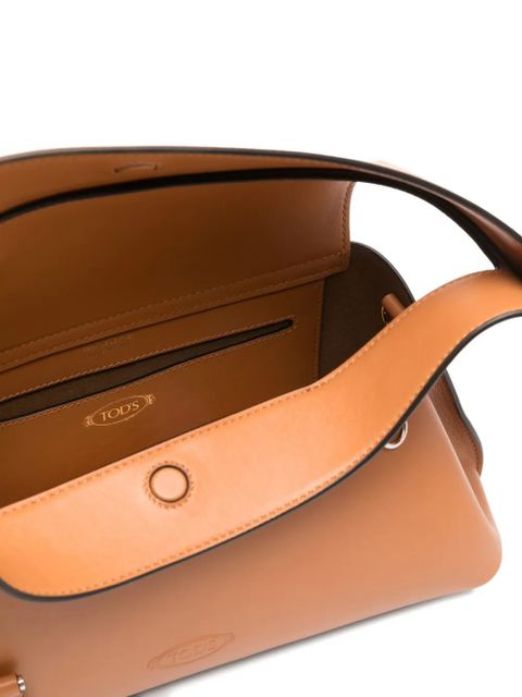 Tod's mini leather clutch bag - Neutrals