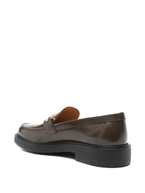 Tod's 35mm bar-detail loafers - Brown