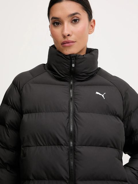 Puma kurtka kolor czarny zimowa 688387