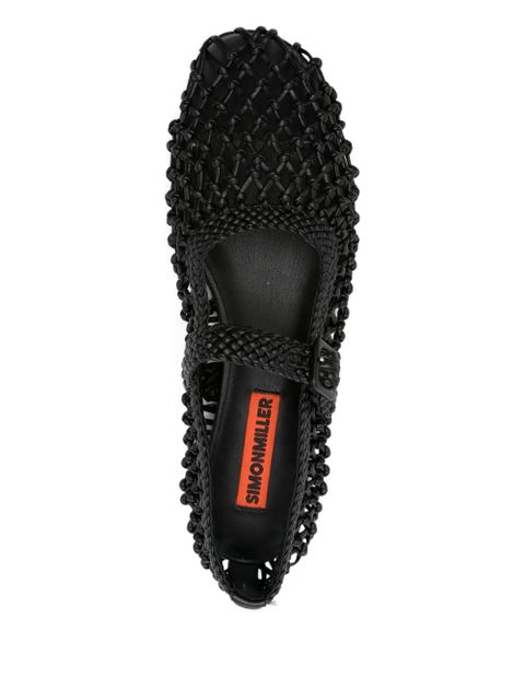Simon Miller leather ballet flats - Black