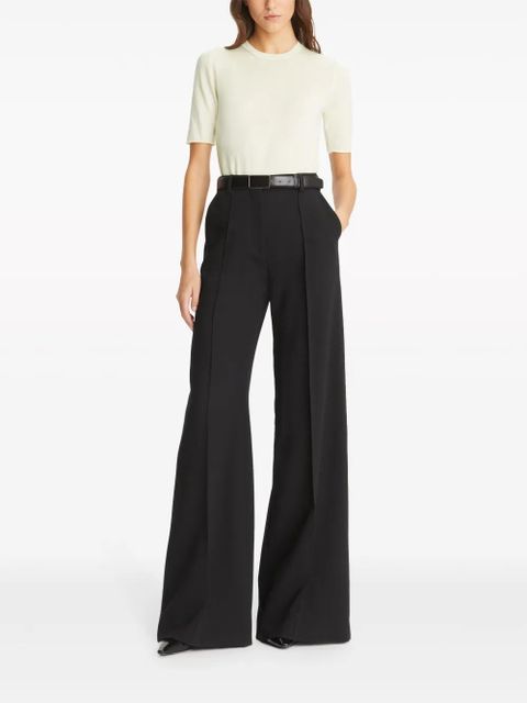 Tory Burch fine-knit silk-blend top - Neutrals - zdjęcie produktu nr 2