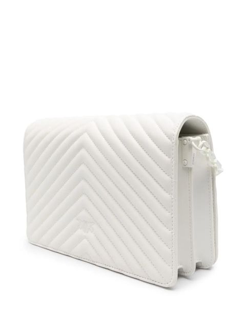 PINKO Love Click Classic cross body bag - White - zdjęcie produktu nr 2
