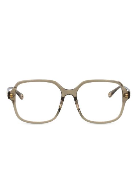 Chloé Eyewear square-frame glasses - Neutrals - zdjęcie produktu nr 1