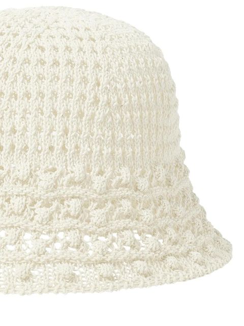 ERES crochet-knit hat - Neutrals - zdjęcie produktu nr 2