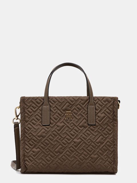 Tommy Hilfiger torebka kolor beżowy AW0AW18162 - zdjęcie produktu nr 1