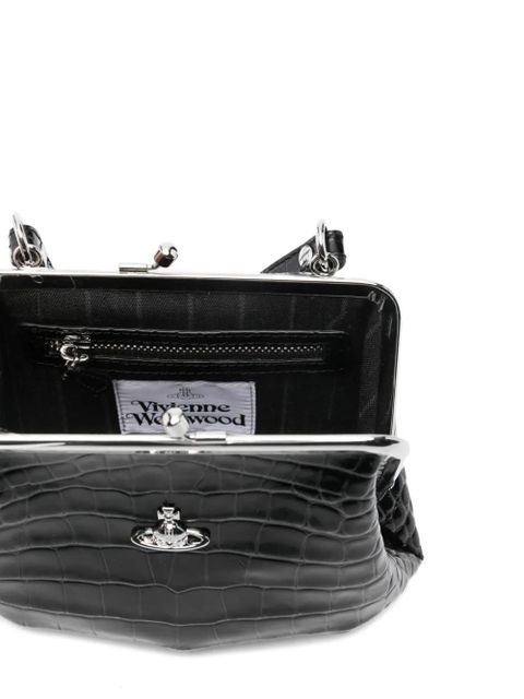 Vivienne Westwood Granny Frame clutch - Black