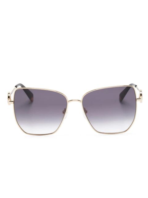 Longchamp oversize-frame sunglasses - Gold - zdjęcie produktu nr 1