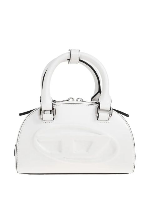 Diesel 1DR 2.0 Dome debossed-logo cross-body bag - White - zdjęcie produktu nr 1