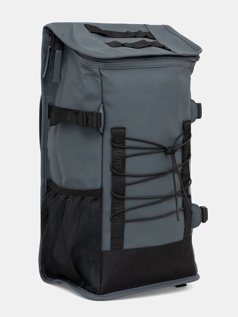 Rains plecak 14340 Trail Mountaineer Bag kolor niebieski duży gładki 14340 - zdjęcie produktu nr 2