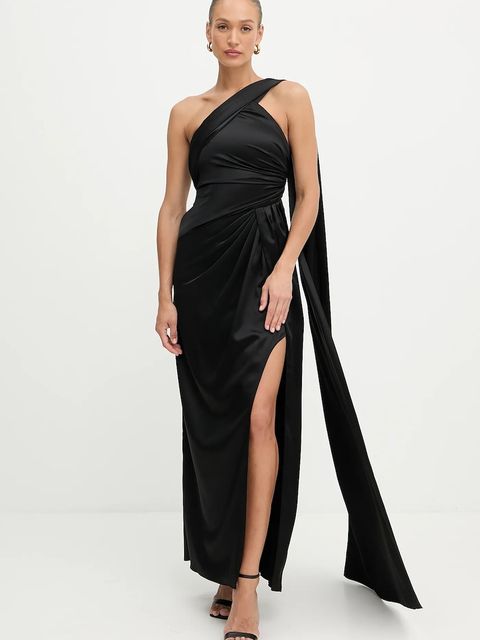 Marciano by Guess sukienka ARETHA kolor czarny maxi dopasowana 5YGK01 7246A - zdjęcie produktu nr 1