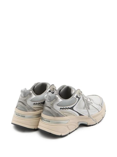 Golden Goose Lightstar lace-up sneakers - Silver