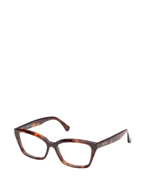 Max Mara Eyewear square-frame glasses - Brown - zdjęcie produktu nr 2
