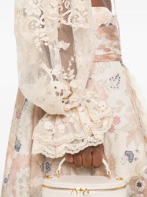 ZIMMERMANN Rebellion ruffled blouse - Neutrals