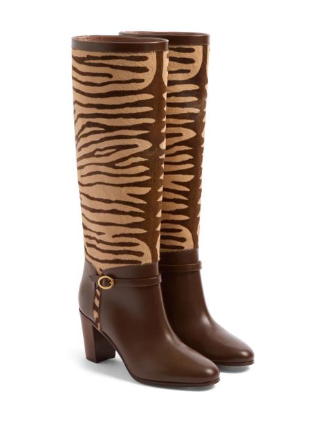 Valentino Garavani 75mm Pattie boots - Brown