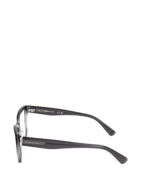 Longchamp cat-eye gradient eyeglasses - Grey