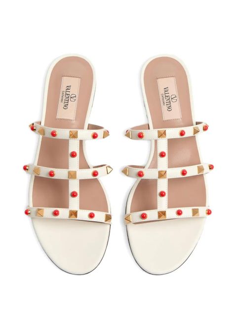 Valentino Garavani Rockstud sandals - Neutrals