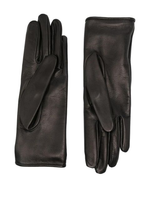 Valentino Garavani VLogo Signature bow detail gloves - Brown - zdjęcie produktu nr 2