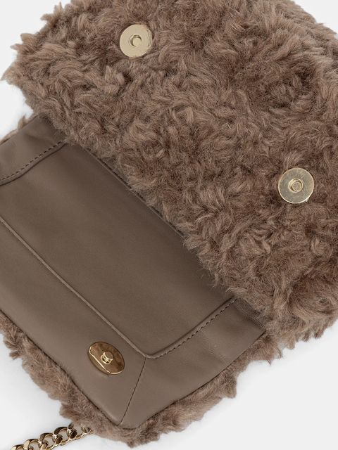 BOSS torebka kolor brązowy 50552195