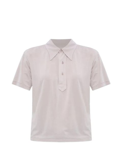 Maison Margiela buttoned polo top - Neutrals - zdjęcie produktu nr 1