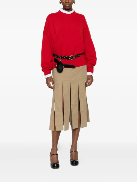 Simone Rocha multi slit skirt - Neutrals - zdjęcie produktu nr 2