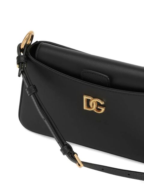 Dolce & Gabbana leather shoulder bag - Black