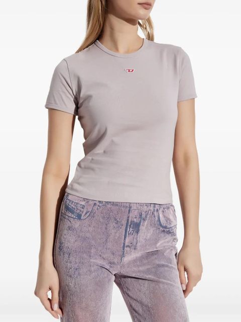 Diesel T-Uncutie-Long-D T-shirt - Purple - zdjęcie produktu nr 2