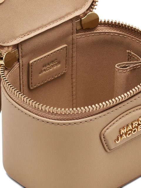 Marc Jacobs logo chain leather mini bag - Neutrals